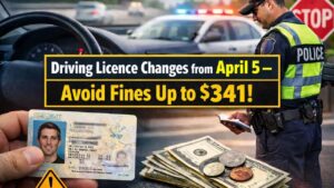 Driving Licence Changes from April 5, 2026: How New Rules Could Lead to Fines of Up to $341